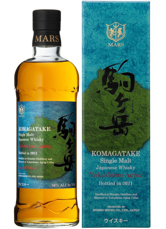 2021 Mars Komagatake Yakushima Aging Single Malt Japanese Whisky 700ml