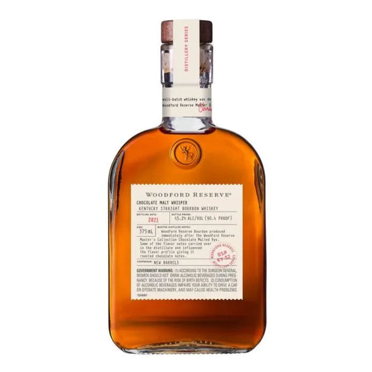 2021 Woodford Reserve Series Chocolate Malt Whisper Straight Bourbon Whiskey 375ml