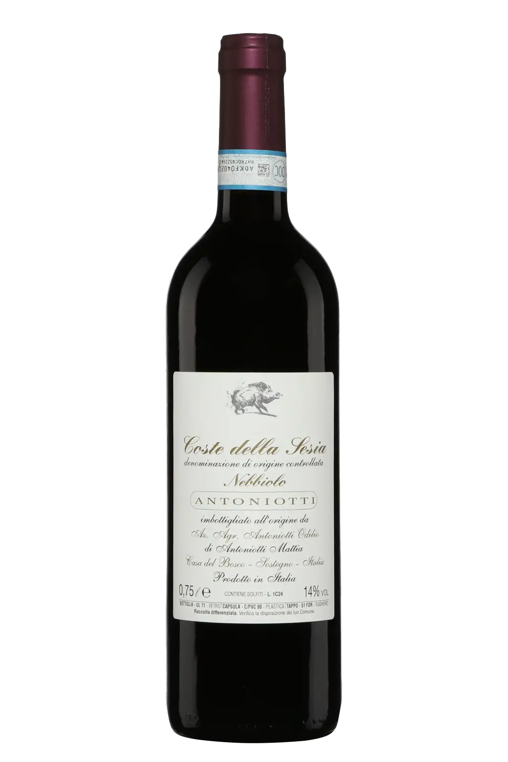 2022 Antoniotti Odilio Nebbiolo Coste della Sesia 750ml