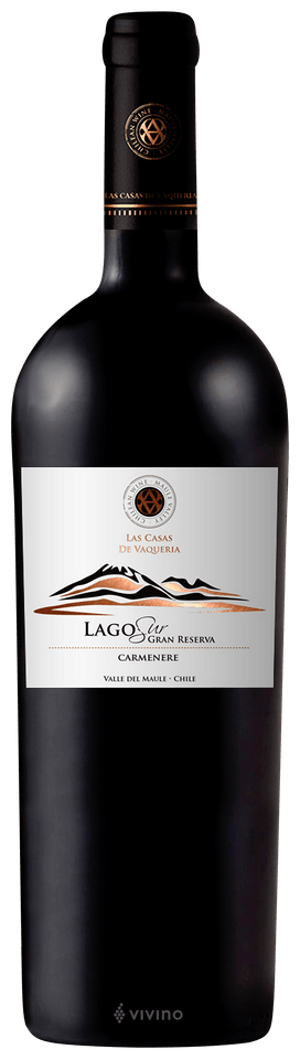 2022 Las Casas de Vaqueria Lago Sur Gran Reserva Carmenere 750ml