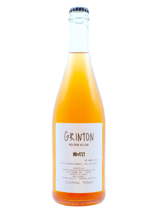 2022 Ombretta Agricola Grinton Movest Frizzante Rosato 750ml