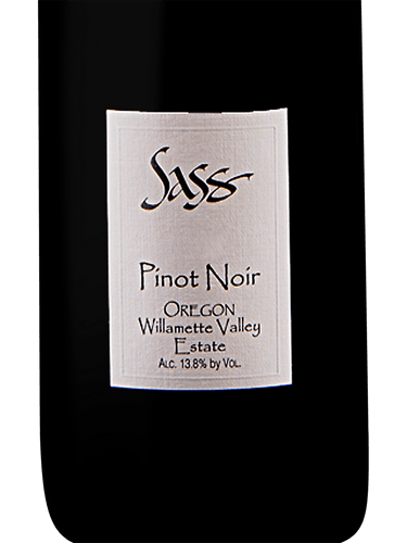 2022 Sass Winery Pinot Noir 750ml