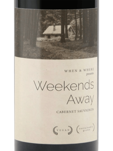 2022 When & Where Weekends Away Cabernet Sauvignon 750ml