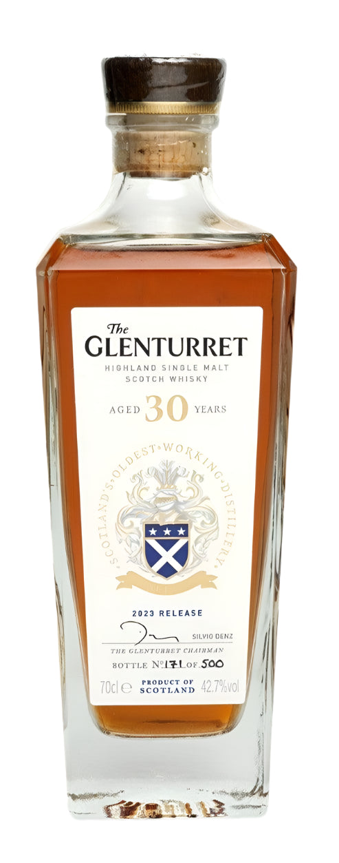 2023 Glenturret 30 Year Old Single Malt Scotch Whisky 700ml