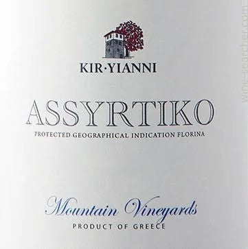 2023 Kir-Yianni Estate Mountain Vineyards Assyrtiko PGI Florina 750ml