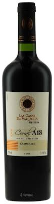 2023 Las Casas de Vaqueria Reserva Corral A18 Carmenere 750ml