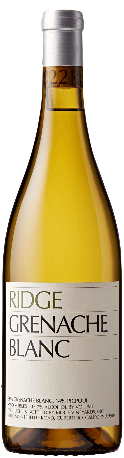 2023 Ridge Vineyards Grenache Blanc 750ml