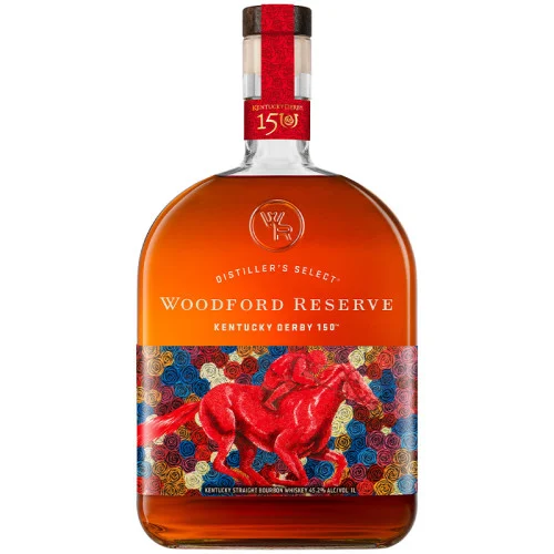 2024 Woodford Reserve Kentucky Derby 150th Anniversary Edition Bourbon Whiskey 1.0Lt