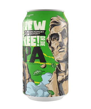 21st Amendment Brewery 'Brew Free or Die' IPA India Pale Ale Beer 12Oz 6 Pack