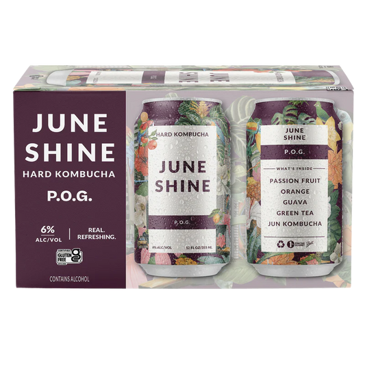 Juneshine P.O.G. Hard Kombucha Can 6-Pack