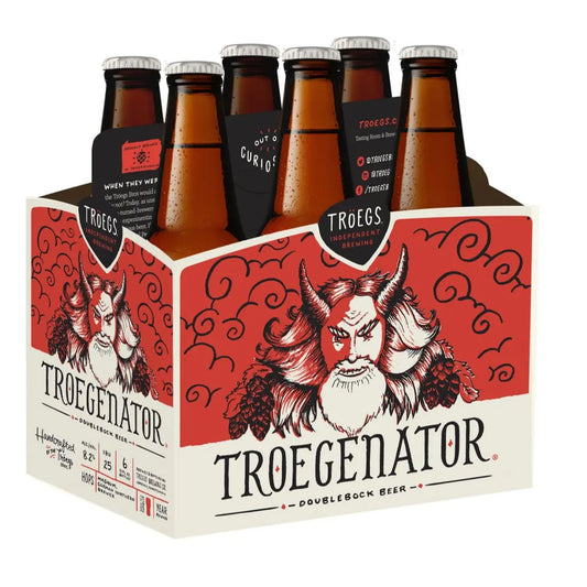 Troegs Craft Brewery Troegenator Bourbon Barrel Aged Double Bock Beer 6-Pack
