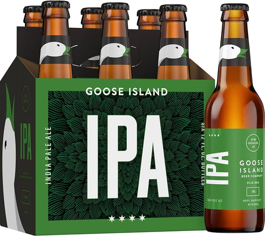 Goose Island India Pale Ale Beer 12-Oz Bottle 6-Pack