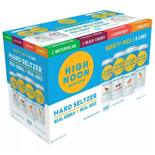 High Noon Hard Seltzer Variety 355ml Can 8-Pack