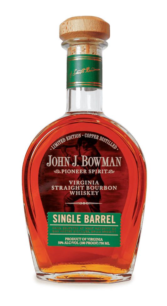 A. Smith Bowman Distillery John J. Bowman Pioneer Spirit Single Barrel Virginia Straight Bourbon Whiskey 750ml