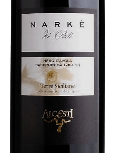 2023 Alcesti Narke dei Poeti Nero d'Avola Cabernet Sauvignon Sicilia IGT 750ml