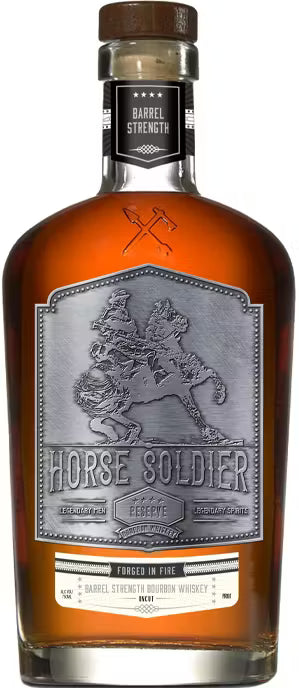 American Freedom Horse Soldier Reserve Barrel Strength Bourbon Whiskey 750ml