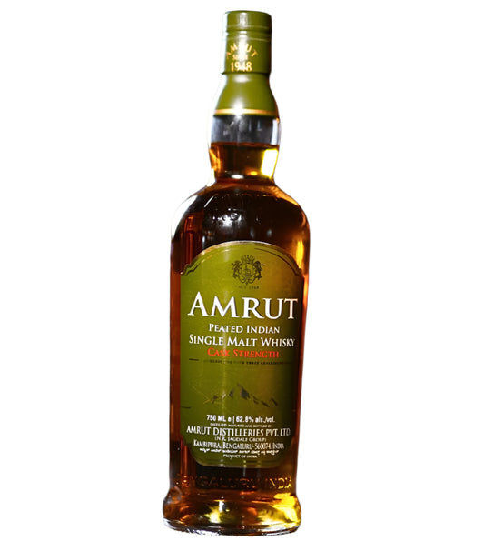 Amrut Peated Cask Strength Single Malt Whisky 750ml