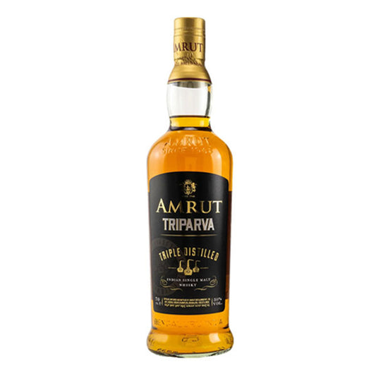 Amrut Triparva Triple Distilled Single Malt Whiskey 750ml