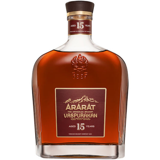Ararat 15 Year Old Vaspurakan Brandy 750ml