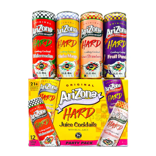 Arizona Hard Juice Cocktails Party Pack 12-Oz Can 12-Pack