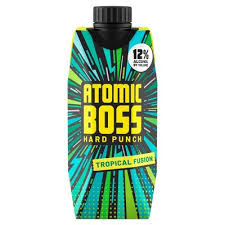 Atomic Boss Tropical Fusion Hard Punch 500ml
