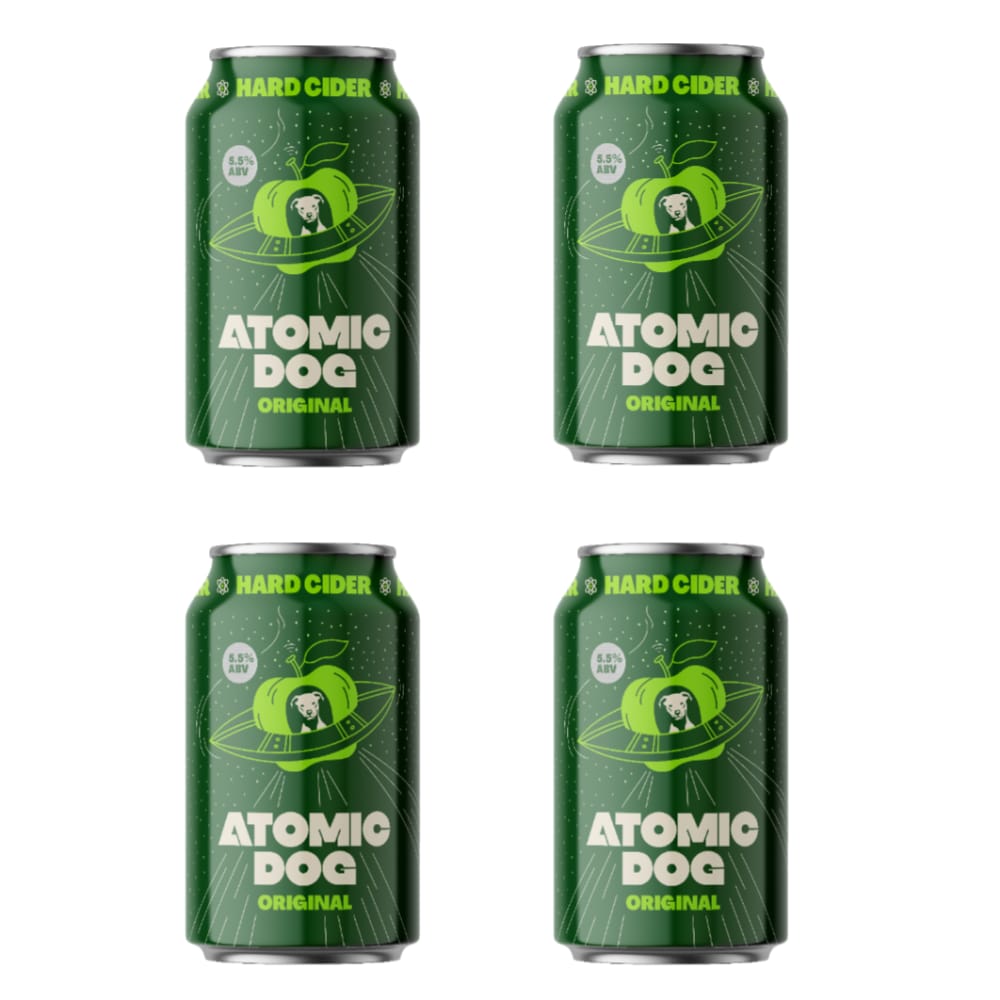 Atomic Dog Original Hard Cider 12-Oz Can 4-Pack