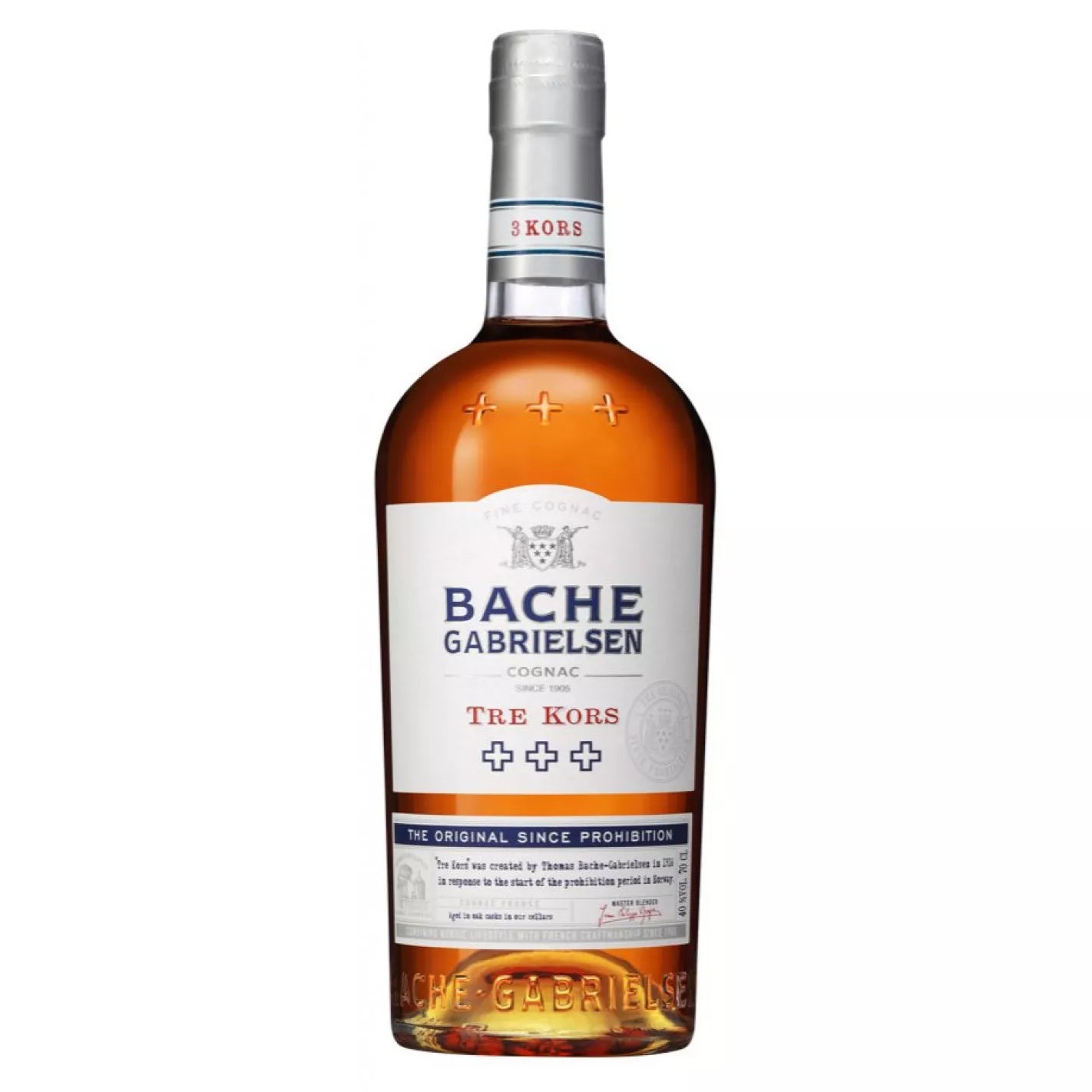 Bache Gabrielsen 3 Kors Fine VS Cognac 750ml