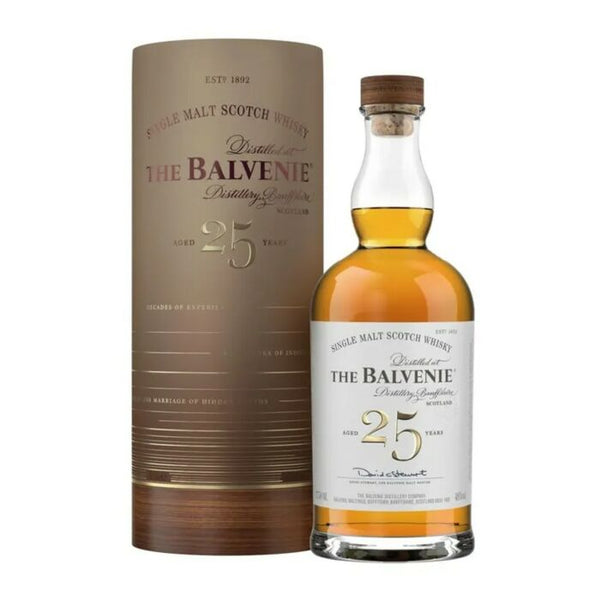 ＢＡＬＶＥＮＩＥ ２５年 Balvenie 25 Year Old Malt Scotch Whisky 750ml – Liquor Express