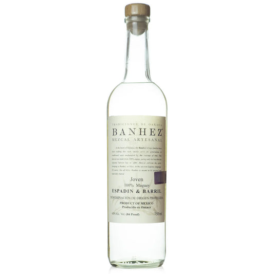 Banhez Joven Espadin & Barril Mezcal 375ml