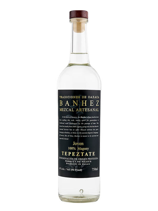 Banhez Tepeztate Mezcal Joven 750ml