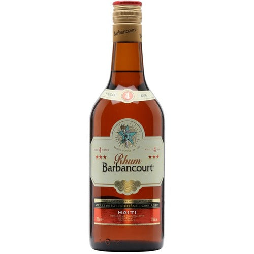 Barbancourt 3 Star 4 Year Old Rum 750ml