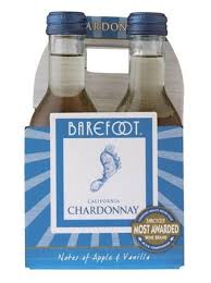 Barefoot Chardonnay 200ml Bottle 4-Pack