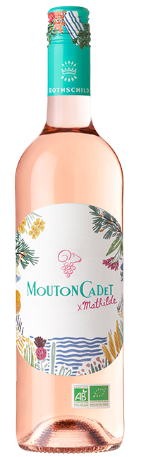 Baron Philippe de Rothschild Mouton Cadet x Mathilde Bio Rose 750ml