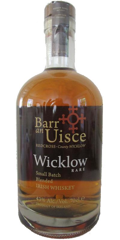Barr an Uisce Wicklow Rare Small Batch Blended Irish Whiskey 700ml
