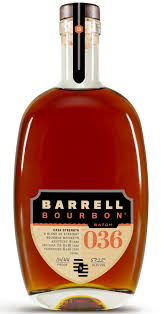 Barrell Craft Spirits Batch 036 Cask Strength Straight Bourbon Whiskey 750ml