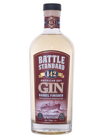 Battle Standard American Dry 142 Barrel Gin 750ml