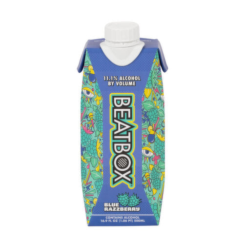 Beatbox Blue Razzberry Lemonade Cocktail 500ml