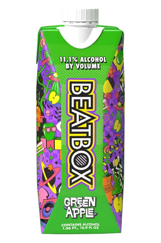 Beatbox Green Apple Cocktail 500ml