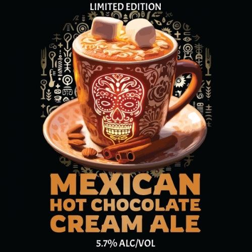 Beer Farm Mexican Hot Chocolate Cream Ale Beer 12-Oz Can 6-Pack