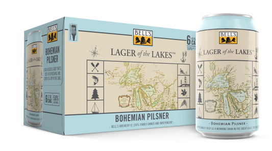Bell's Brewery Lager of the Lakes Lager Beer 6-Pack