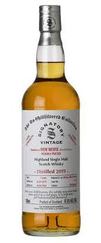 Ben Nevis 5 Year Old Signatory Vintage Oloroso Finish Heavily Peated Single Malt Scotch Whisky 750ml