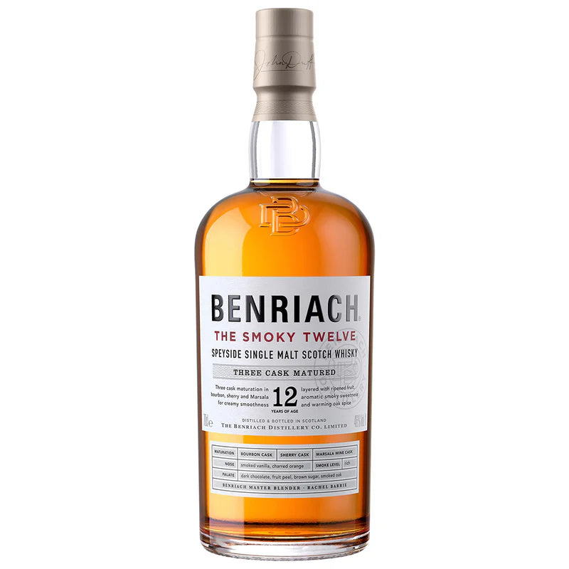BenRiach The Twelve 12 Year Old Single Malt Scotch Whisky 750ml