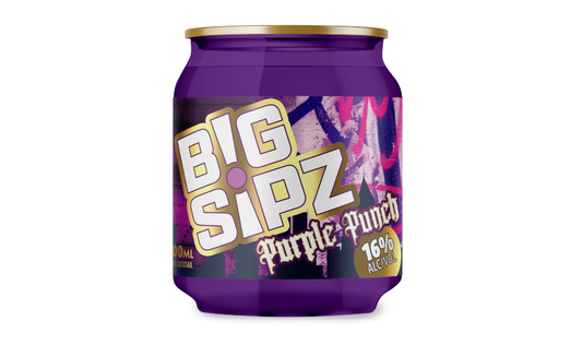 Big Sipz Purple Punch Can 200ml