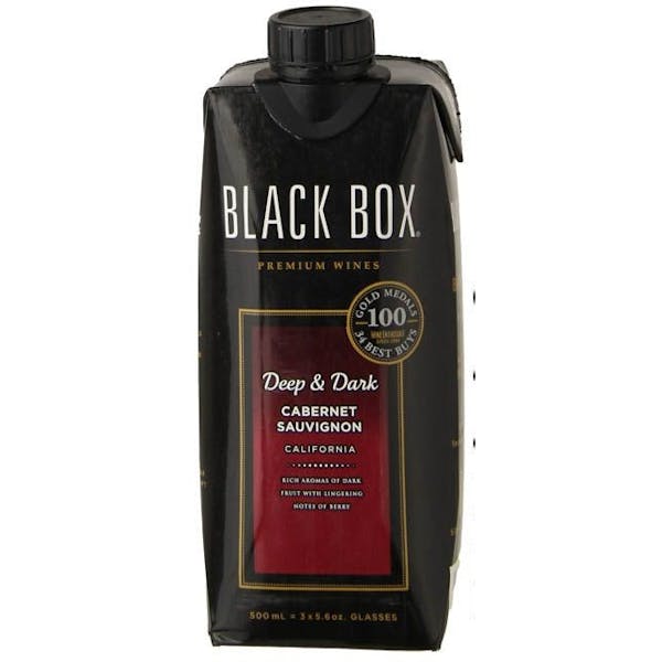 Black Box Deep & Dark Cabernet Sauvignon Tetra 500ml