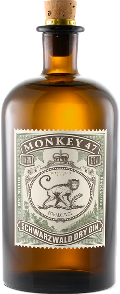 Black Forest Distillers Monkey 47 Schwarzwald Dry Gin 375ml
