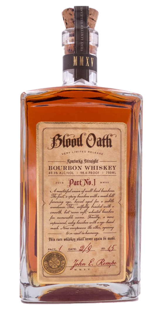 Blood Oath Pact No. 1 Kentucky Straight Bourbon Whiskey 750ml