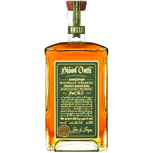 Blood Oath Pact No. 8 Kentucky Straight Bourbon Whiskey 750ml