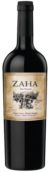 Bodega TeHo Zaha Toko Vineyard Cabernet Franc 750ml
