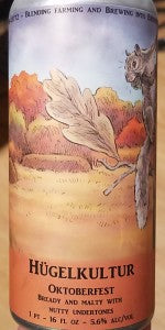 Brookeville Beer Farm Hugelkultur Oktoberfest Beer 6-Pack