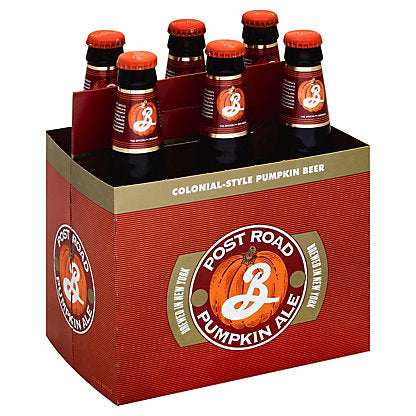 Brooklyn Brewery Post Road Pumpkin Ale Beer 12-Oz Bottle 6-Pack